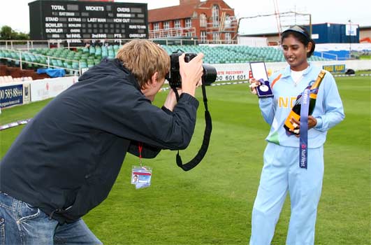 [Chris Lee photographs Mithali Raj]